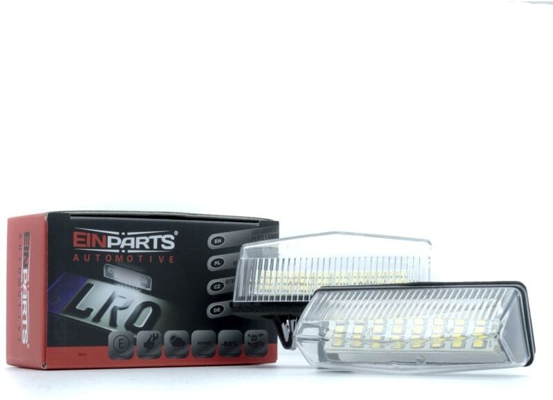 LED-Kennzeichenbeleuchtung, 6000 K, kaltweiß, 12 V, CANBUS, für Toyota Prius, Venza, Matrix, RAV4, C-HR, Lexus CT, NX, R...