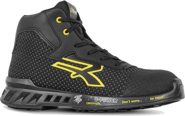 Hohe Schuhe - upower - Joe S3 src ci esd Schwarz T.43 RV10014-43