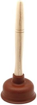 Stöpselheber aus rotem Gummi 15 cm