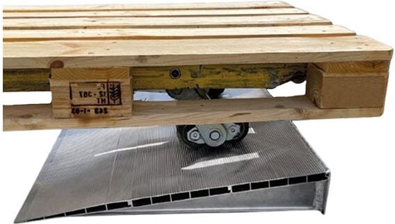 Matisère - 1 Stück Rampe 835mm lang - Ladehöhe 115mm - Traglast 1000kg - MBAS/950/835/115