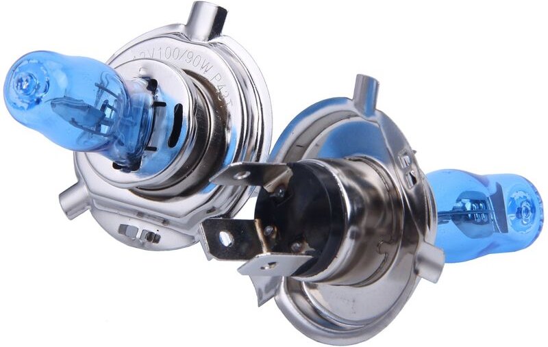 Tlily - 1 Paar H4 12V 100W/90W 6000K Super weisse Licht Auto Xenon Lampen Scheinwerfer Lampe