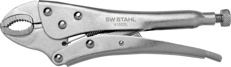 Titel: SW-Stahl 41500SB Gripzange 250 mm I Zange mit Drahtabschneider I Maul-Feststellzange geschmiedete Backen I aus Ch...