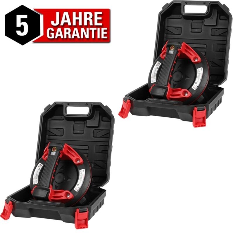 Walter 2x Akku Fliesenheber Ø205mm max.168kg waagerecht/senkrecht 168/130kg 3,7V