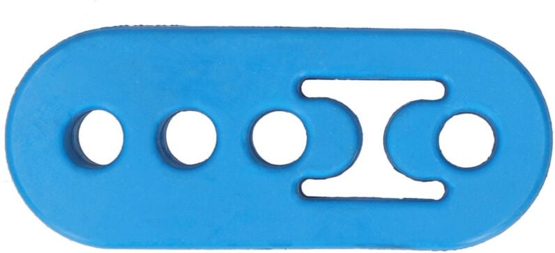 Thumbnail - Jeffergarden 12 mm Muffler Kleiderbügel -Auspuffrohr 4 Löcher Einstellbarer Polyurethanpuffer Schockdesunaler Blau