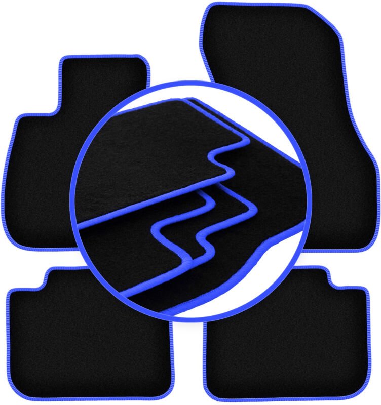 CARLUX-BLUE Autofußmatten für: BMW X2 F39 SUV (2018-)