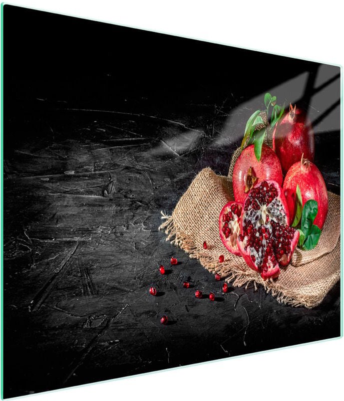 Glasschneidebrett 52x30 Marineblau