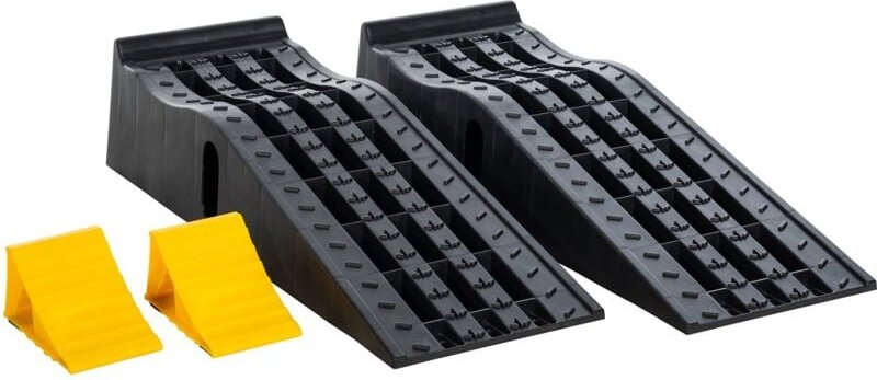 Auffahrrampen-Set Auffahrrampe+Unterlegkeil