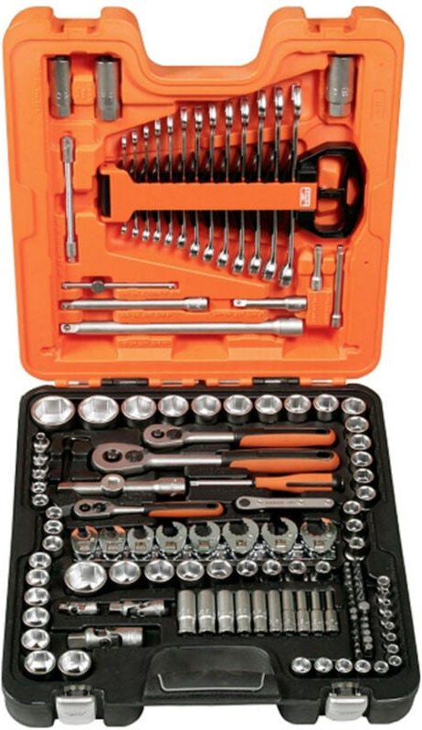 Bahco Steckschlüsselsatz 1/2", 1/4", 3/8" 138teilig S138