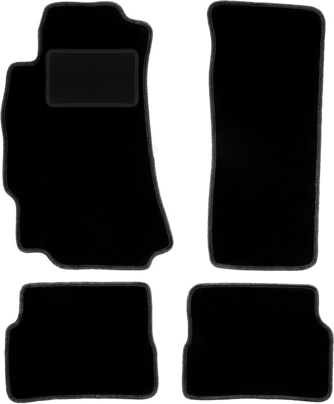 Schwarze Velours-Fußmatten für: Mazda RX-8 Coupé (2003-2012)