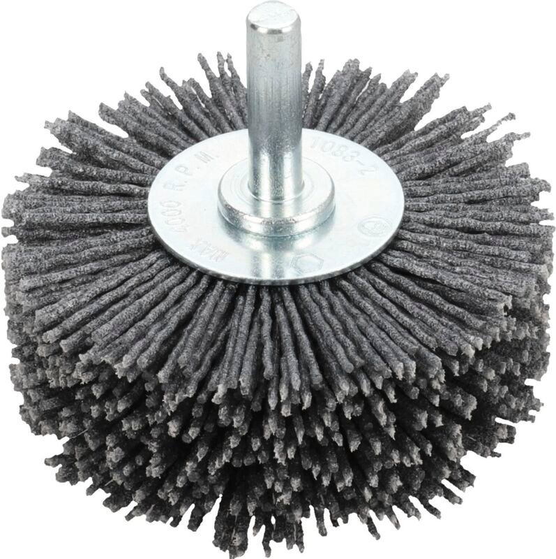 Osborn Ringlockbürste mit Schaft 63x13x6mm, K120, Siliziumkarbid