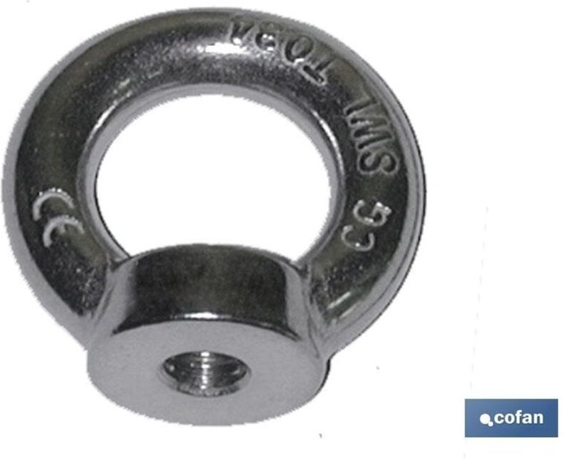 Hebering mit Innengewinde Din 582 M-22 Zn