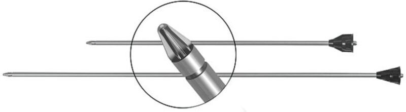 Thumbnail - Verlängerungsrohr, mit Star-Tip-Düse, 500 mm gerade - Riegler