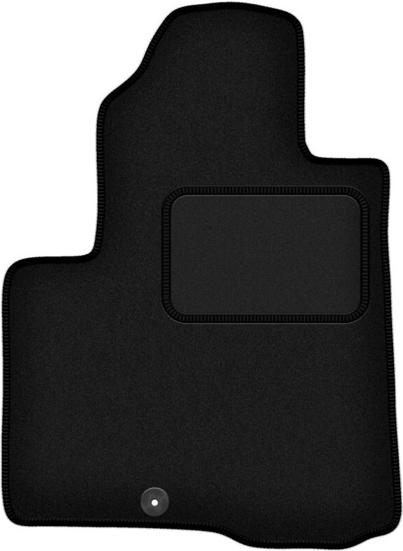 Fahrermatte schwarz für: Hyundai SantaFe II 7 Sitzer (2006-2012)