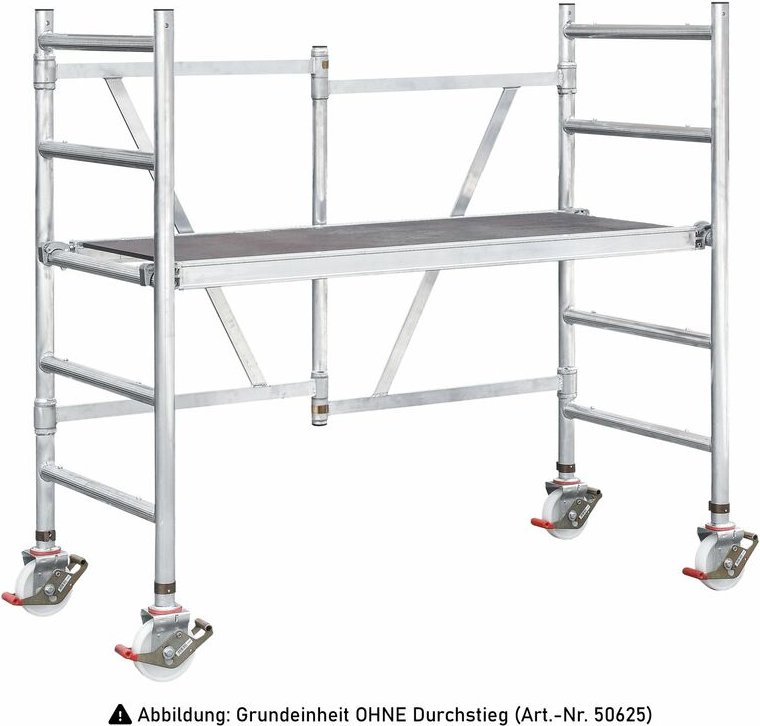 Iller Klappgerüst 1,70x0,75m Plattform mit Durchstieg 3,00m AH