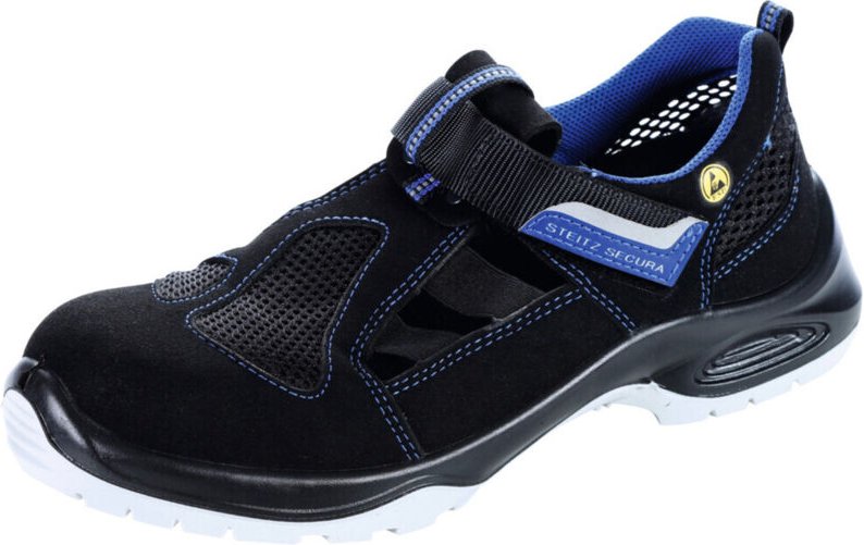 Sandale schwarz al 711 plus esd, S1 nb, EU-Schuhgröße: 41 - Steitz Secura