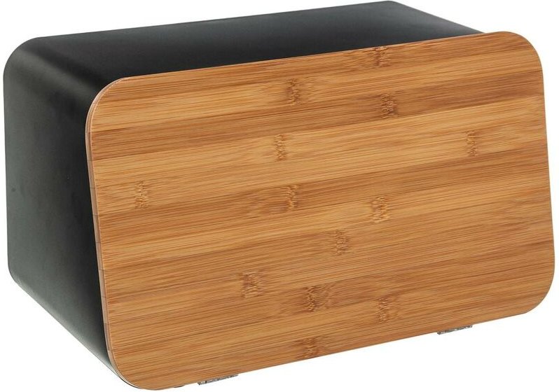 5five Simply Smart - Moderner Brotbacker mit Klappe Brotbox mit Deckel 2-in-1