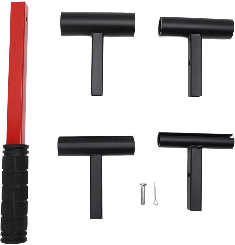 Scharnieranpassungswerkzeug Hochleistungslegierung Stahl 4 in 1 Türschlüssel für Zuhause - Eosnow