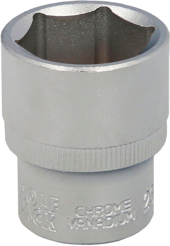 1/2' Sechskant-Steckschlüssel 23 mm. 6-Kant-Profil