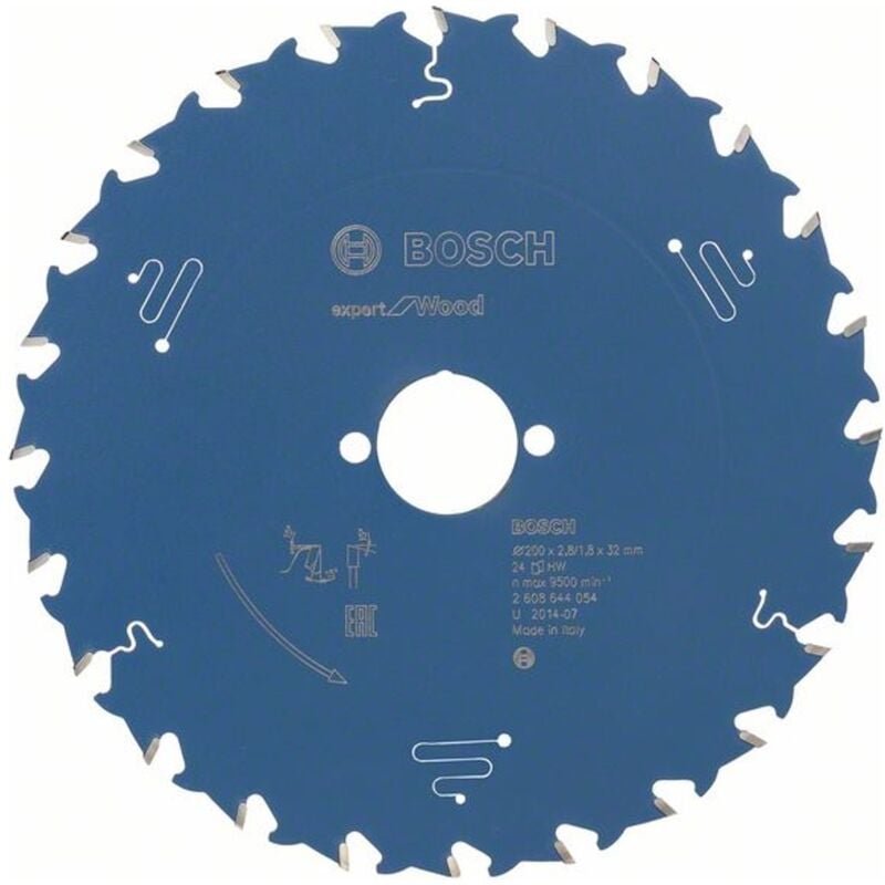 Kreissägeblatt Expert for Wood, 200 x 32 x 2,8 mm, 24 - Bosch