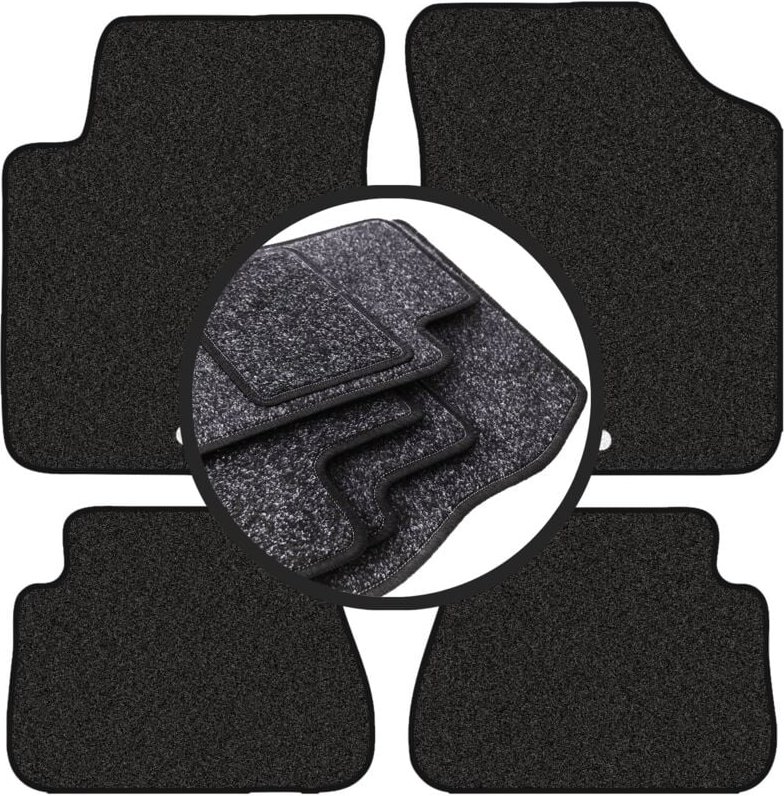 ANTHRA Autofußmatten für: Kia Picanto I Schrägheck (2003-2011)