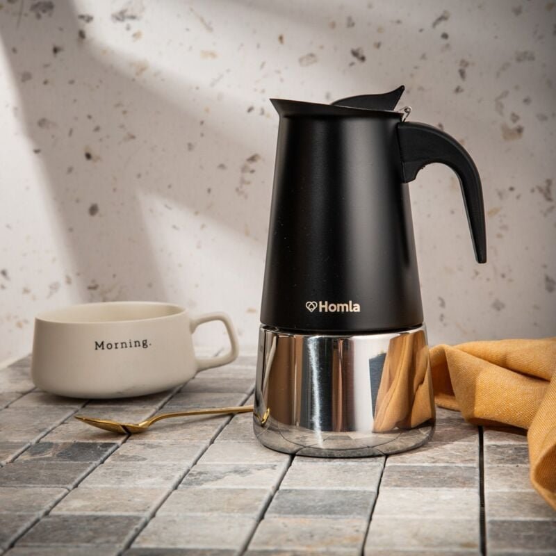 Kaffeemaschine ASTAR MOKKA Kannenform, schwarz 6 Tassen 897059