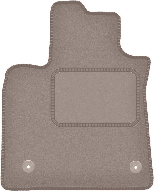 Beige Fahrermatte für: Dacia Sandero III Stepway Fließheck (2021-)