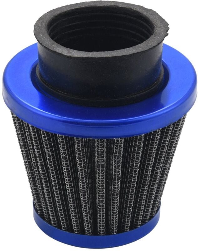 38Mm Luftfilter-Ansaugkit Universal für Offroad-Motorrad atv Quad Dirt Pit Bike Pilzreiniger Blau