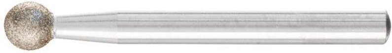 PFERD TOOLS CBN-Schleifstift Kugel Ø 8,0mm Schaft-Ø 6 mm B126 (mittel) zum Gravieren und Entgraten