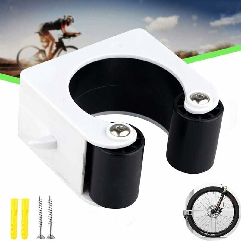 Thumbnail - INHHUB Fahrrad-Parkschnalle, Wandhalterung für Mountainbikes, vertikales Lagerregal mit Fahrrad-Display-Clip, Starlight-...