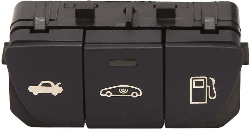 Woosien - Auto-Tankdeckel-Taste – Stop-Backup-Kofferraum-Gepäckschalter für 508 508sw 96752854xt