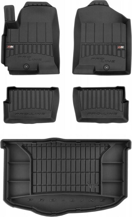SET 3D Gummimatten Kia Soul 1 M, L 2008-2013 d