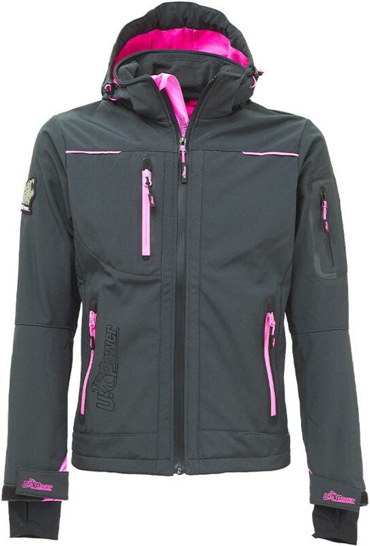 U-power - Softshell Jacke Wasserdicht Atmungsaktiv Winddicht space lady s