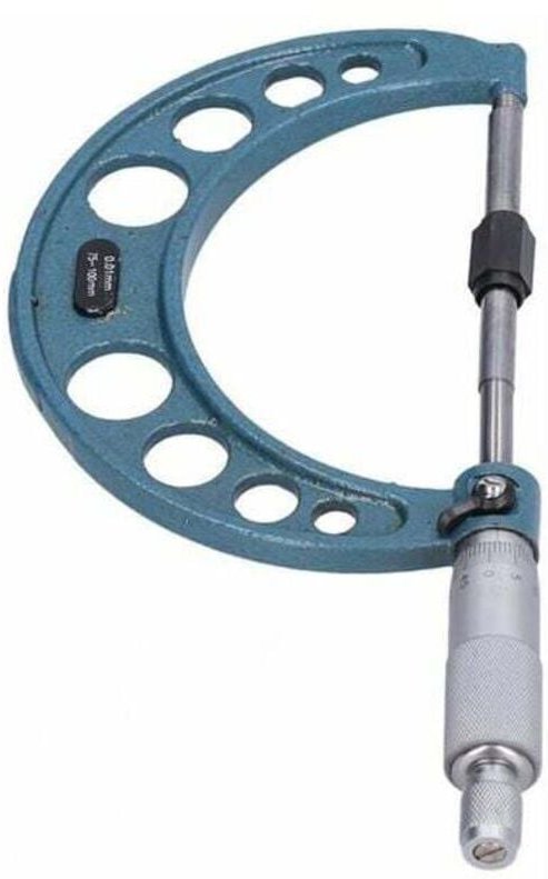 GABRIELLE Außenmikrometer (75–100 mm), Edelstahl-Dickenmessgerät, praktisch und praktisch