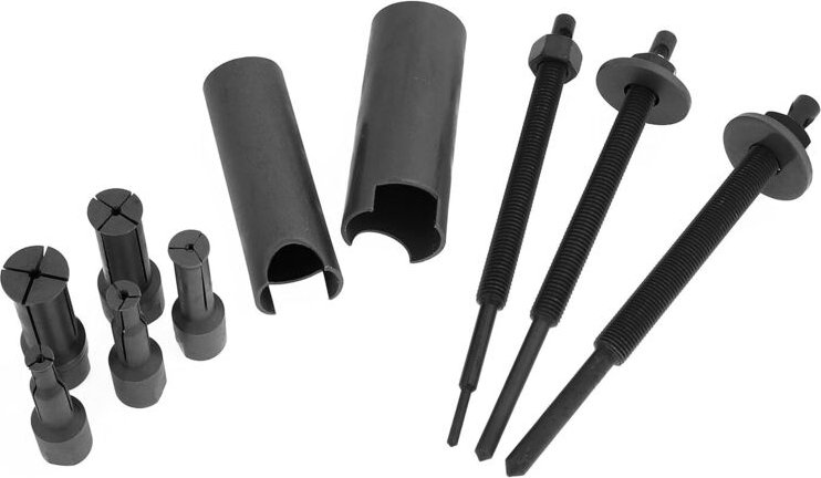 Shining House - Motorrad-Lagerabzieher, achtteiliges Werkzeug zum Entfernen interner Lager, schwarz