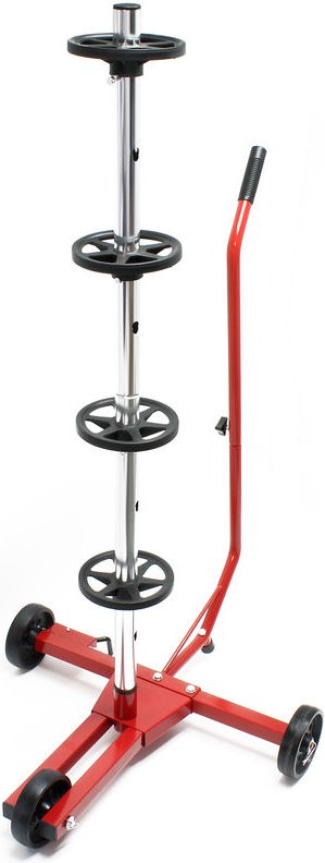 Fahrbarer Reifenständer / Felgenbaum für pkw Reifen bis 225 mm