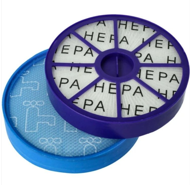 2er-Pack Staubsaugerfilter Vor- und Nachmotor kompatibel mit Dyson DC19, DC20, DC21, Ersatz für 900228-01, 917819-01