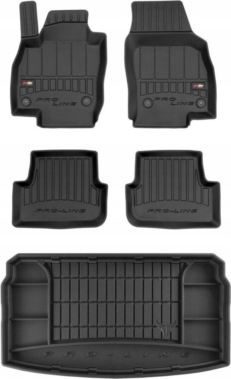 Thumbnail - SET 3D Gummimatten VW Polo 6 HB ab 2017-