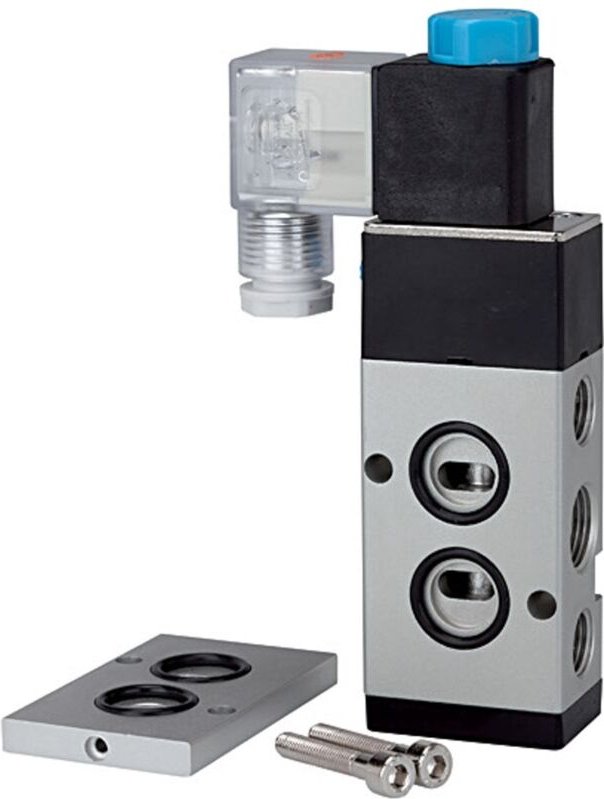 3/2-5/2-Wegeventil, namur, g 3/8 (1), g 1/4 (3 + 5), 24 v dc - Riegler