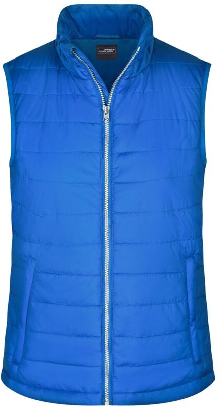 James&nicholson - leichte, wattierte Damensteppweste JN1135 Gr. 2XL royal