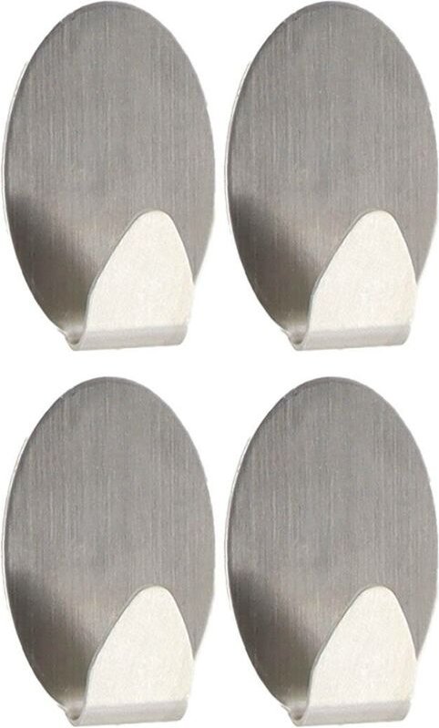 Set aus 4 haken edelstahl 3m oval - chrom Tendance