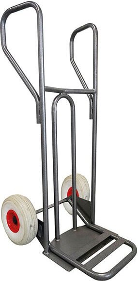 Matisère - Sackkarre mit fester Schaufel 348x405mm - Tragkraft 250kg - Pannensichere Räder, spurlos, geräuscharm. - DVPF...