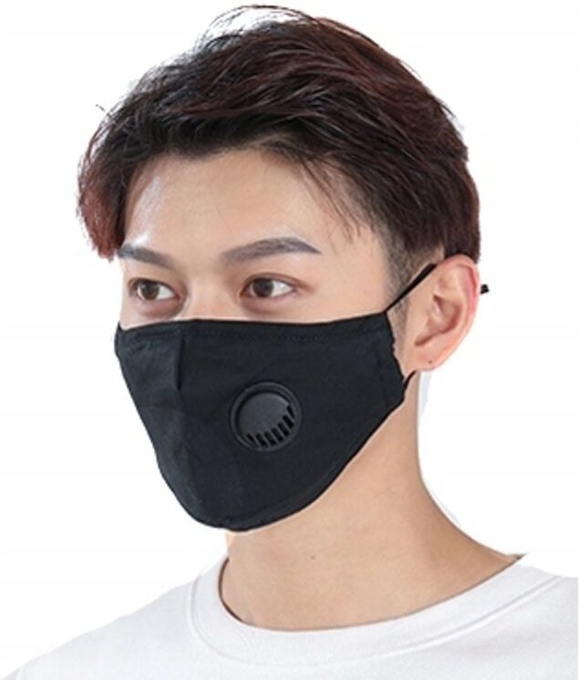 SET Wiederverwendbare Maske + 6x PM 2.5 Kohlefilter