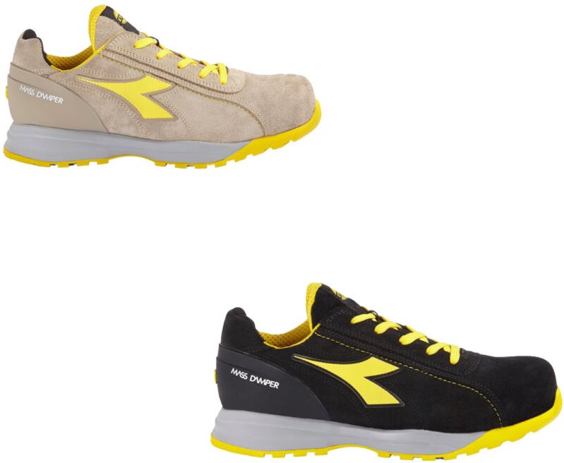 Diadora Glove MDS LOW S1P HRO SRC Sicherheitsschuhe - 41 EU - Sandfarbe