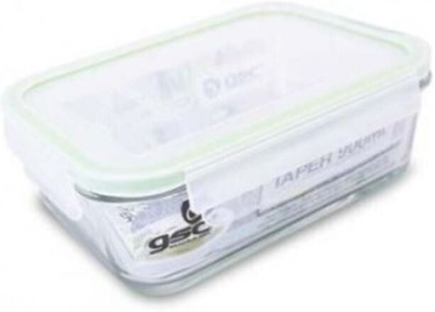 Hermetisches rechteckiges Glas 900ml. GSC 2703106