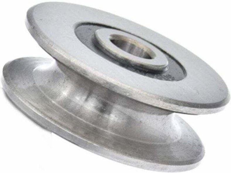 Thumbnail - Mm tiefe U-Nut, 250 kg schwere Kugellagerrolle aus Edelstahl, Hebeführungsrolle aus Metall, Innendurchmesser (40 x 13 mm...