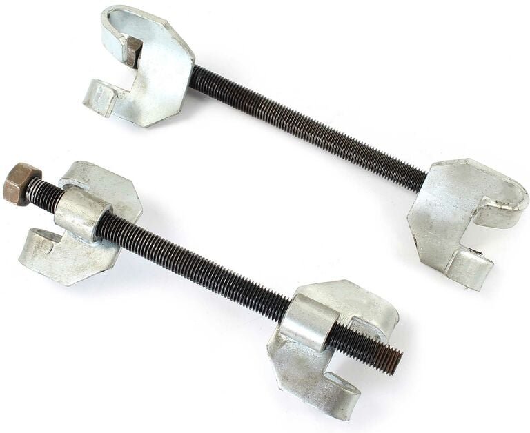 Xpotool - Federspanner Satz 2-tlg. 375 mm (14,8') aus Stahl, Montagespanner Ausbauwerkzeug für Pkw Tuning Tieferlegung, ...