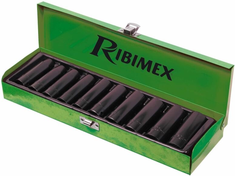 Set mit 10 sechseckigen Nüssen 1/2