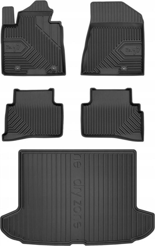 SET 77 Fußmatten und Matte Hyundai Tucson 3 2015-2020 g zn