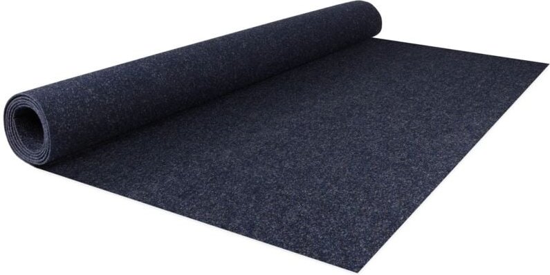 Messeteppich auf Maß Turbo Blau 100 x 350 cm