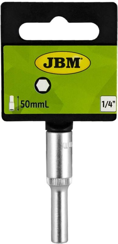 1/4" Innensechskant 50mm. lang 12mm. JBM10097